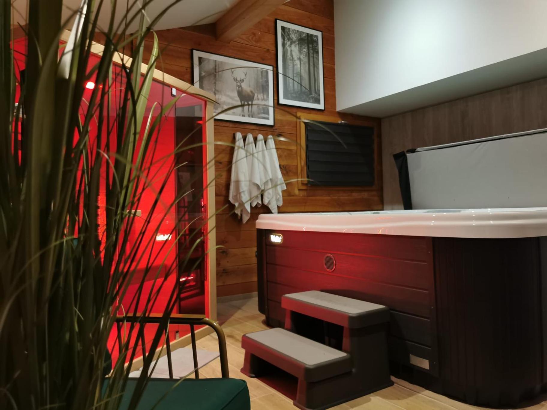 Le Chalet Du Pere Michel, Jacuzzi, Sauna, Jardin La Bresse Extérieur photo