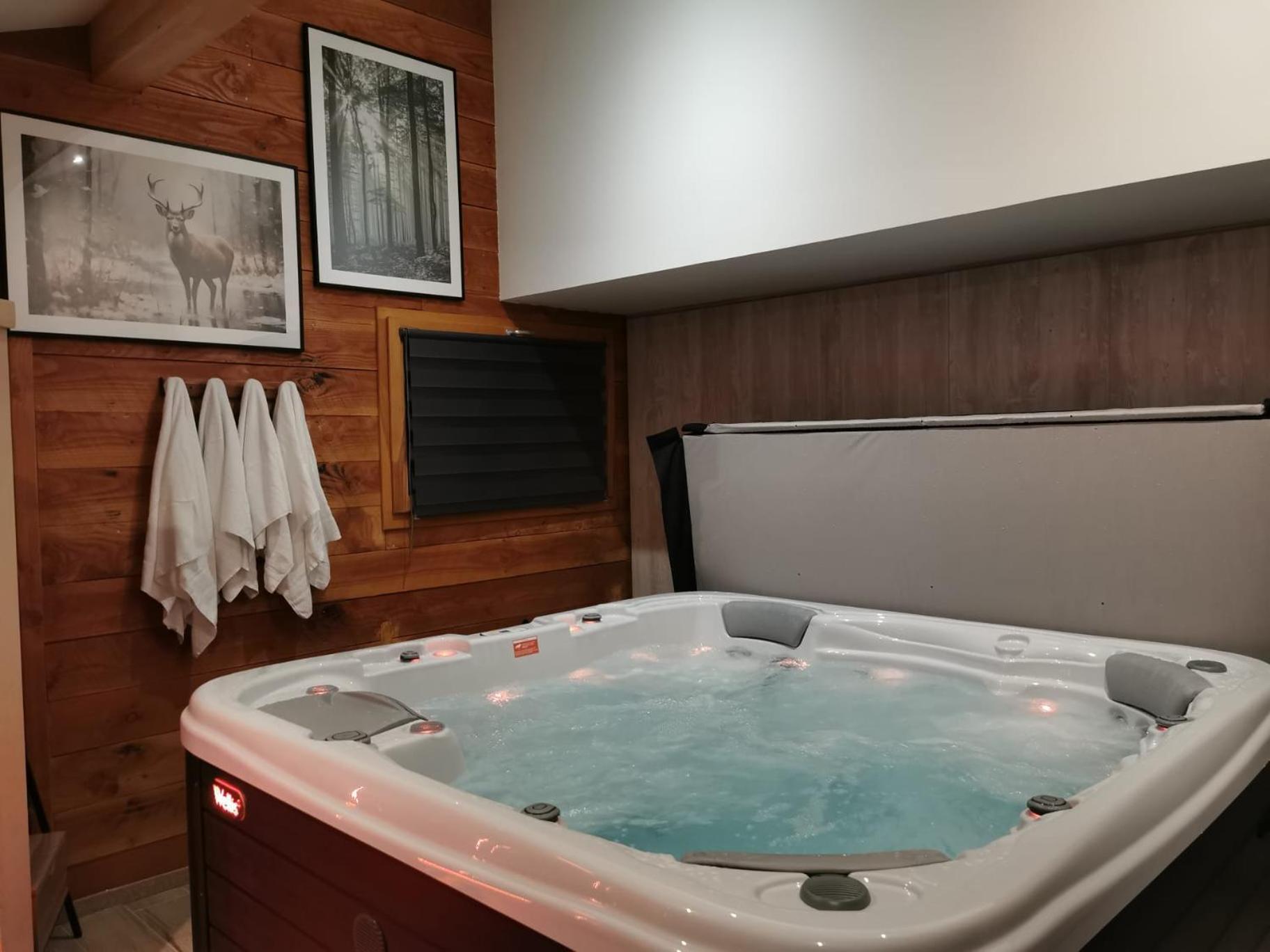 Le Chalet Du Pere Michel, Jacuzzi, Sauna, Jardin La Bresse Extérieur photo